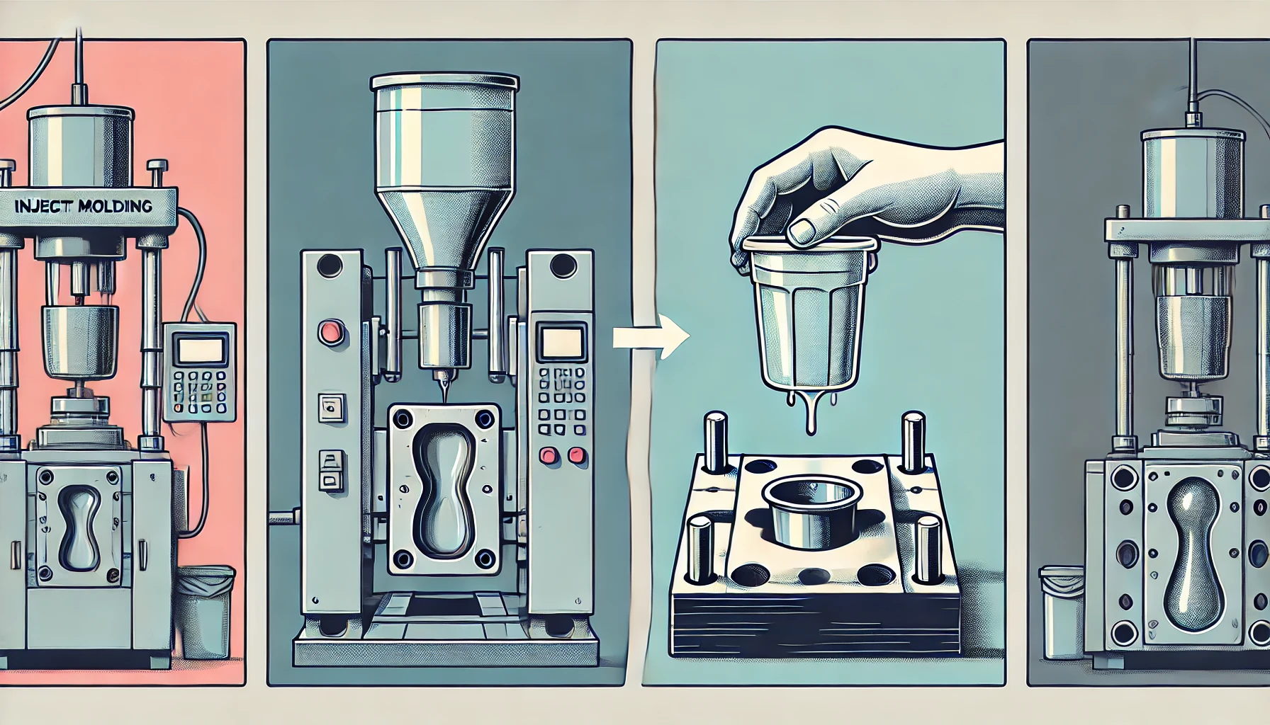 Ventajas de la inyección frente al moldeo tradicional